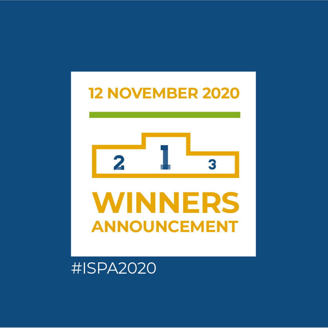 The ISPA 2020 winners will be announced on 12 November. 